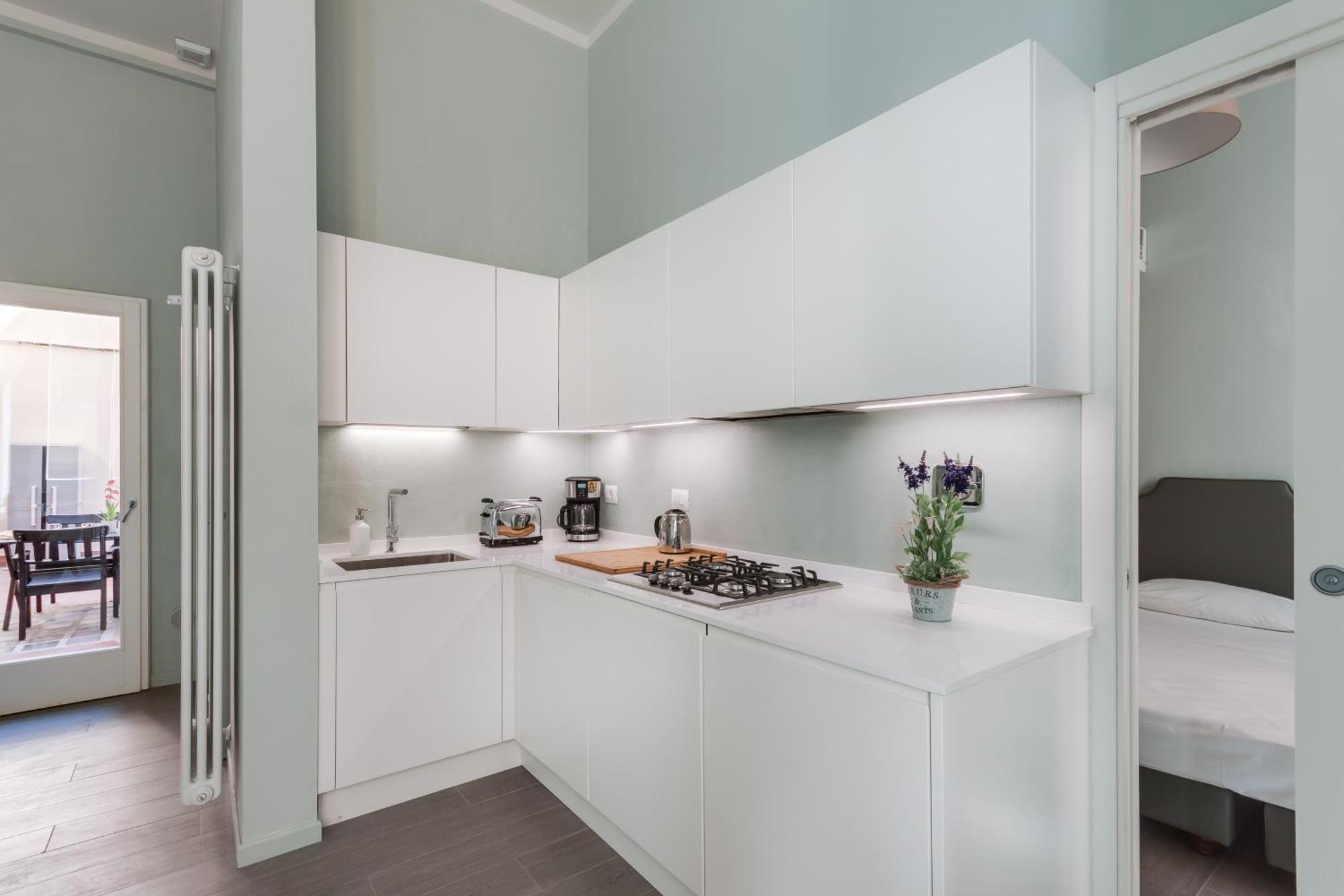 Apartments Florence-Taddea Terrace Exterior foto